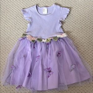 PatPat Lilac Butterfly Dress